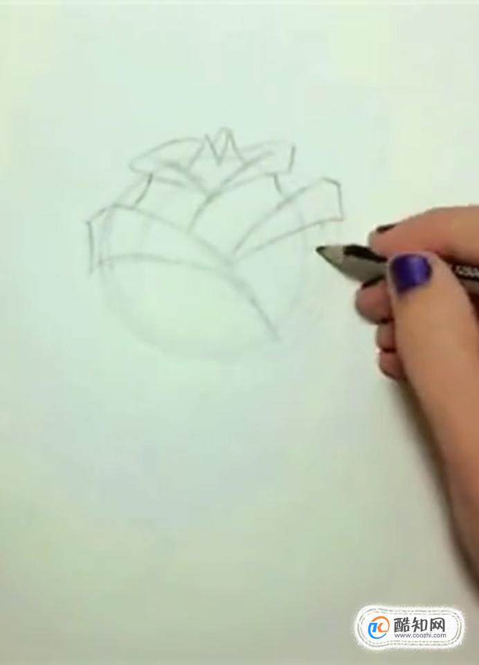 如何用铅笔画一朵玫瑰花？