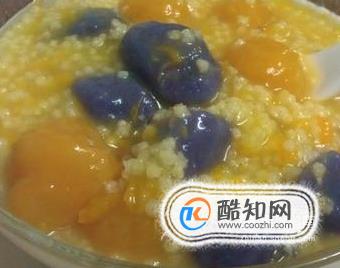 紫薯南瓜小米粥做法